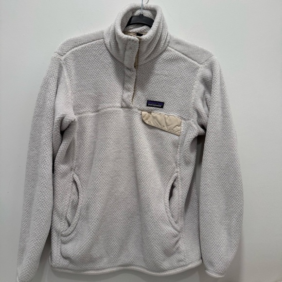 Patagonia Women's Re-Tool Snap-T Pullover Fleece Top -‎ Polartec Thermal M - Picture 2 of 12